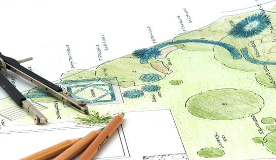 garden lighting design plan